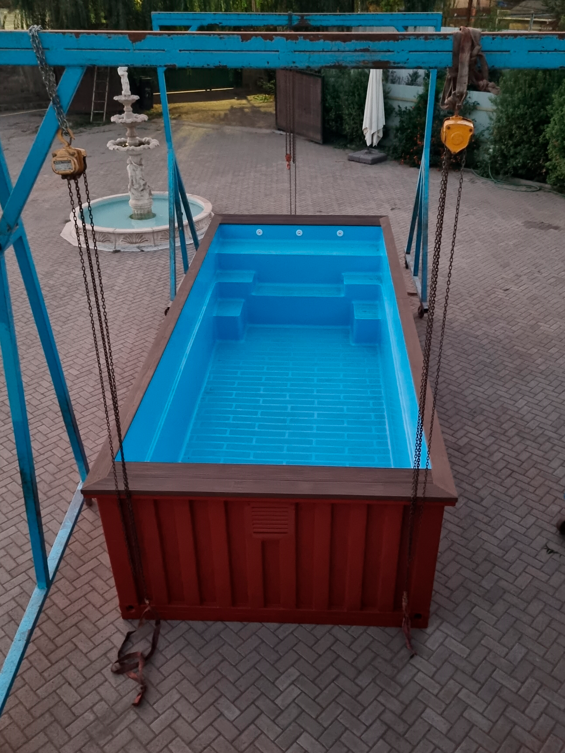 Historia piscinas container Donde Sea