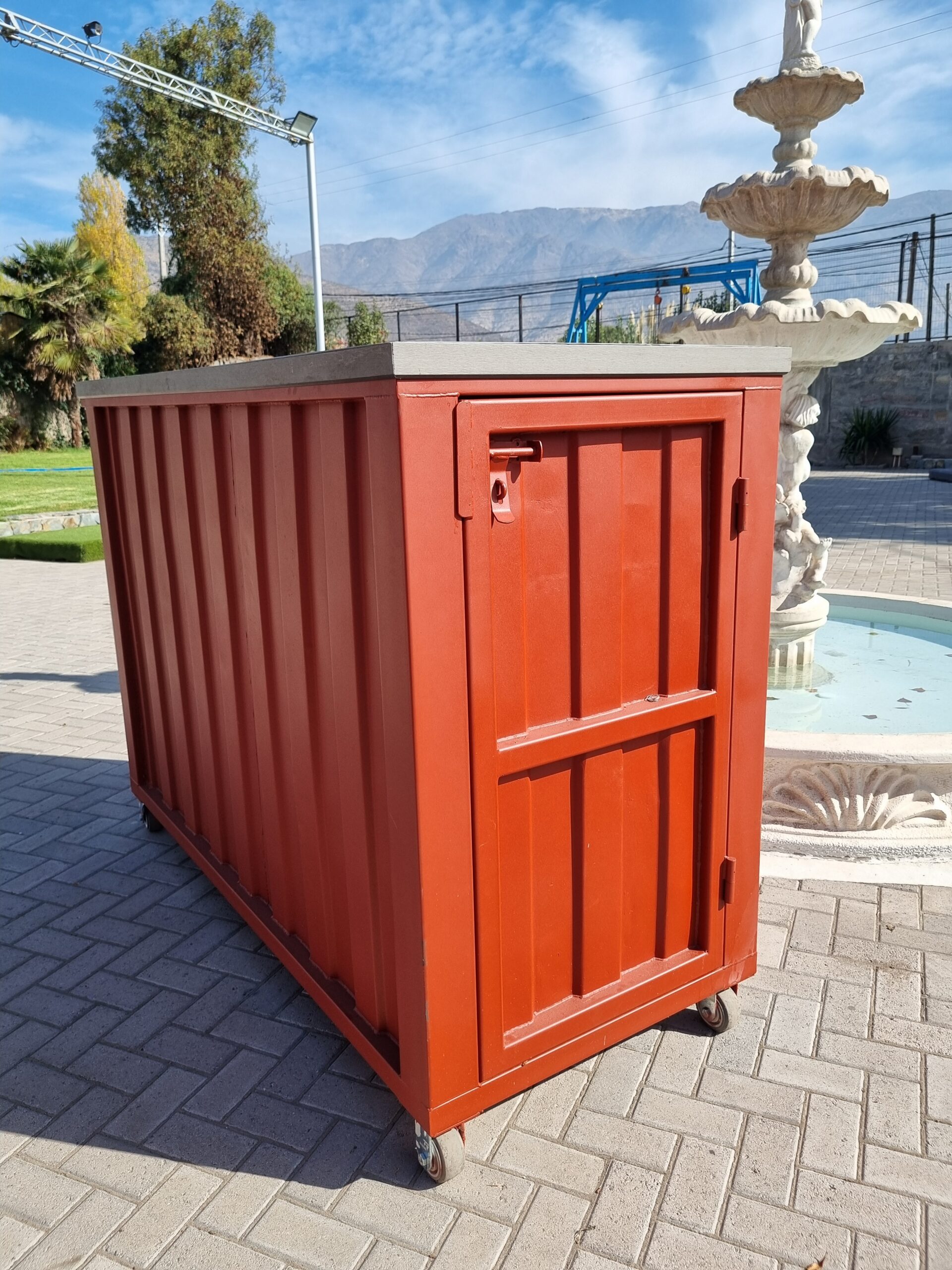 Escalera Movil para Piscinas Container Donde Sea