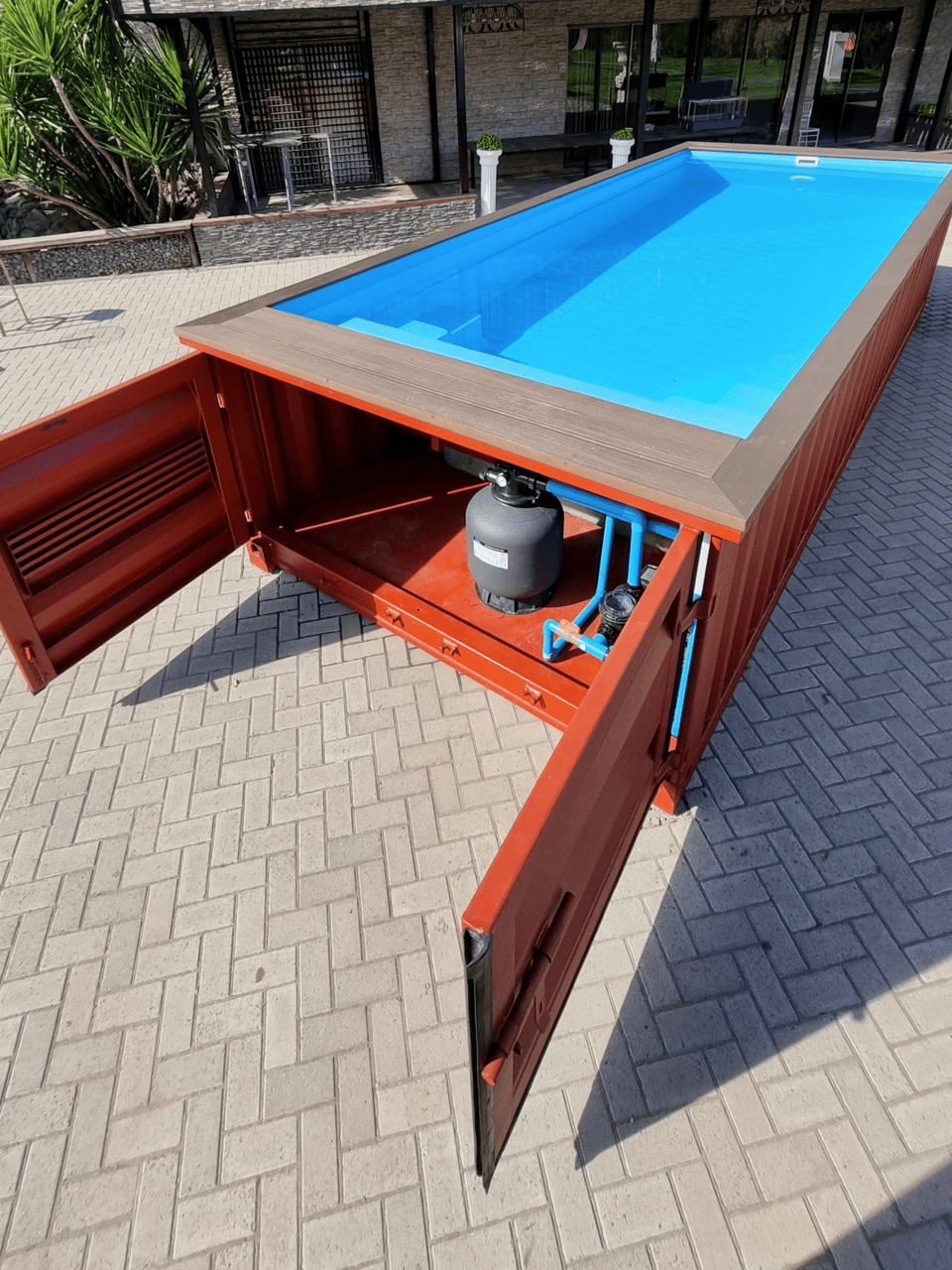Piscina Container de 20 pies